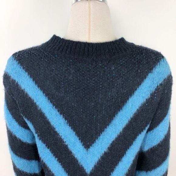 Sandro Paris M Sweater Stooges Mohair Oversized VG - Picture 7 of 10